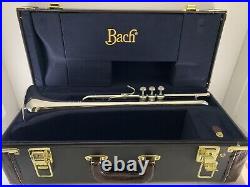 Trumpet BACH Stradivarius Model 72 MLV Vindabona Silver Bb Trumpet & Case