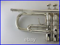 Trumpet BACH Stradivarius Model 72 MLV Vindabona Silver Bb Trumpet & Case