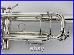 Trumpet BACH Stradivarius Model 72 MLV Vindabona Silver Bb Trumpet & Case