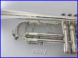 Trumpet BACH Stradivarius Model 72 MLV Vindabona Silver Bb Trumpet & Case