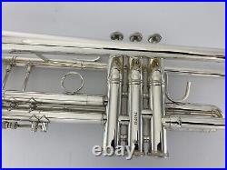 Trumpet BACH Stradivarius Model 72 MLV Vindabona Silver Bb Trumpet & Case