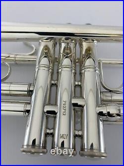 Trumpet BACH Stradivarius Model 72 MLV Vindabona Silver Bb Trumpet & Case