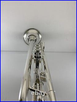 Trumpet BACH Stradivarius Model 72 MLV Vindabona Silver Bb Trumpet & Case