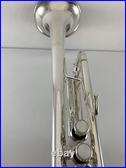 Trumpet BACH Stradivarius Model 72 MLV Vindabona Silver Bb Trumpet & Case