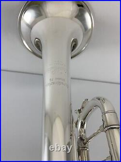 Trumpet BACH Stradivarius Model 72 MLV Vindabona Silver Bb Trumpet & Case