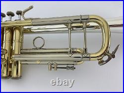 Trumpet Bach Stradivarius 37 Sterling Silver Plus Bb Trumpet & Case OPEN BOX