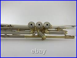 Trumpet Bach Stradivarius 37 Sterling Silver Plus Bb Trumpet & Case OPEN BOX