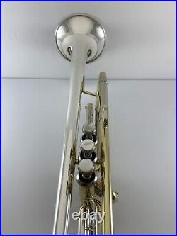 Trumpet Bach Stradivarius 37 Sterling Silver Plus Bb Trumpet & Case OPEN BOX