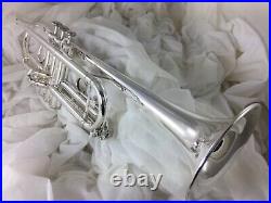 Trumpet Bach TR 300 model, factory silver. Beauty in original finish