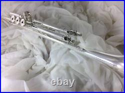 Trumpet Bach TR 300 model, factory silver. Beauty in original finish