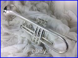 Trumpet Bach TR 300 model, factory silver. Beauty in original finish