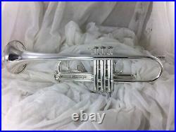 Trumpet Bach TR 300 model, factory silver. Beauty in original finish