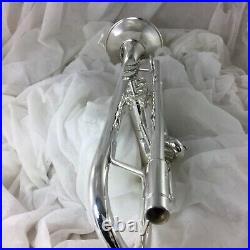 Trumpet Bach TR 300 model, factory silver. Beauty in original finish