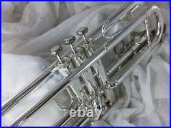 Trumpet Bach TR 300 model, factory silver. Beauty in original finish