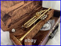 Trumpet Buescher factory Lacquer. Beauty with case & Mouthpiece