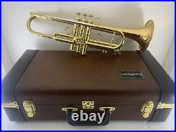 Trumpet CAROL BRASS CTR-8060H-GLS-Bb-L Balanced Model Trumpet & Case