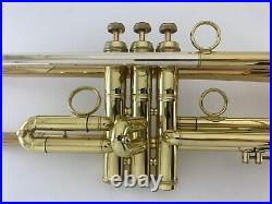 Trumpet CAROL BRASS CTR-8060H-GLS-Bb-L Balanced Model Trumpet & Case