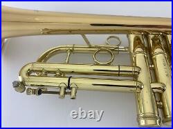 Trumpet CAROL BRASS CTR-8060H-GLS-Bb-L Balanced Model Trumpet & Case