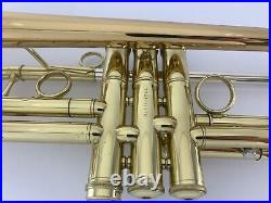 Trumpet CAROL BRASS CTR-8060H-GLS-Bb-L Balanced Model Trumpet & Case