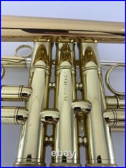 Trumpet CAROL BRASS CTR-8060H-GLS-Bb-L Balanced Model Trumpet & Case