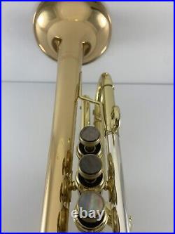 Trumpet CAROL BRASS CTR-8060H-GLS-Bb-L Balanced Model Trumpet & Case