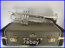 Trumpet GETZEN Eterna 80th Anniversary 900DLX Silver Bb Trumpet & Original Case