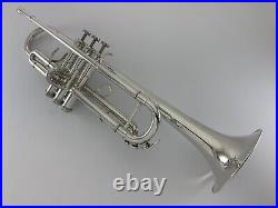 Trumpet GETZEN Eterna 80th Anniversary 900DLX Silver Bb Trumpet & Original Case