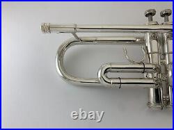 Trumpet GETZEN Eterna 80th Anniversary 900DLX Silver Bb Trumpet & Original Case