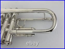 Trumpet GETZEN Eterna 80th Anniversary 900DLX Silver Bb Trumpet & Original Case