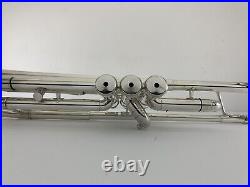 Trumpet GETZEN Eterna 80th Anniversary 900DLX Silver Bb Trumpet & Original Case