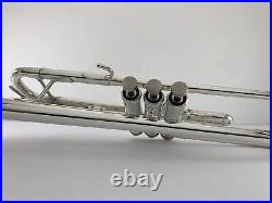 Trumpet GETZEN Eterna 80th Anniversary 900DLX Silver Bb Trumpet & Original Case