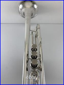 Trumpet GETZEN Eterna 80th Anniversary 900DLX Silver Bb Trumpet & Original Case