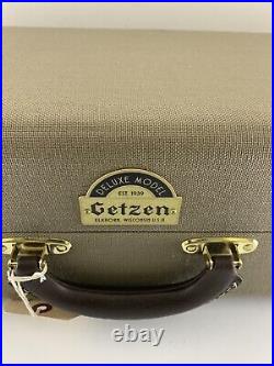 Trumpet GETZEN Eterna 80th Anniversary 900DLX Silver Bb Trumpet & Original Case