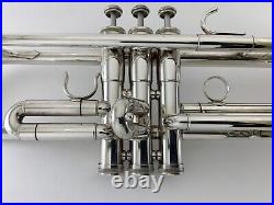 Trumpet GETZEN made CANADIAN BRASS Silver Bb Trumpet #1010167 with Original Case