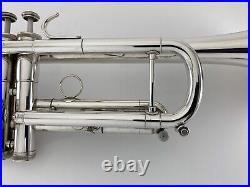 Trumpet GETZEN made CANADIAN BRASS Silver Bb Trumpet #1010167 with Original Case