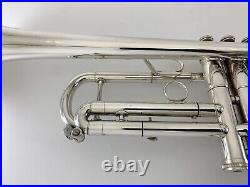 Trumpet GETZEN made CANADIAN BRASS Silver Bb Trumpet #1010167 with Original Case