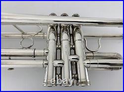 Trumpet GETZEN made CANADIAN BRASS Silver Bb Trumpet #1010167 with Original Case