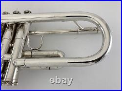 Trumpet GETZEN made CANADIAN BRASS Silver Bb Trumpet #1010167 with Original Case