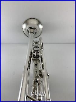 Trumpet GETZEN made CANADIAN BRASS Silver Bb Trumpet #1010167 with Original Case