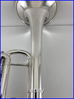 Trumpet GETZEN made CANADIAN BRASS Silver Bb Trumpet #1010167 with Original Case