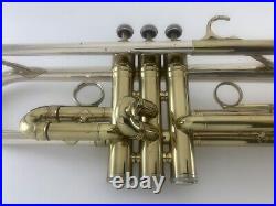 Trumpet KING Super 20 Symphony Model Dual Bore-Sterling Silver-Trumpet & Case