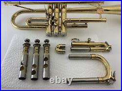 Trumpet LEBLANC 1971 Sonic 707/708 CUSTOM Step Bore. 453/. 460 Trumpet & Case