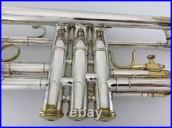 Trumpet OLDS Early Silver Super Olds Bb Trumpet & Olds Case SN 10, XXX