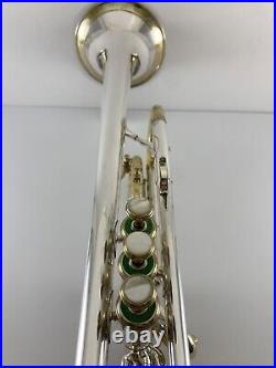 Trumpet OLDS Early Silver Super Olds Bb Trumpet & Olds Case SN 10, XXX