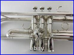 Trumpet SCHILKE Custom Series Model S32HD Silver Plated Bb Trumpet & Case