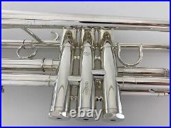 Trumpet SCHILKE Custom Series Model S32HD Silver Plated Bb Trumpet & Case