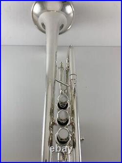 Trumpet SCHILKE Custom Series Model S32HD Silver Plated Bb Trumpet & Case