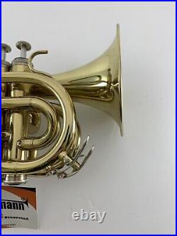 Trumpet WISEMANN DPT-400 Lacquered Pocket Trumpet & Case Open Box