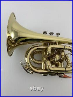 Trumpet WISEMANN DPT-400 Lacquered Pocket Trumpet & Case Open Box