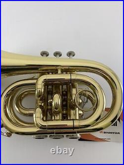 Trumpet WISEMANN DPT-400 Lacquered Pocket Trumpet & Case Open Box